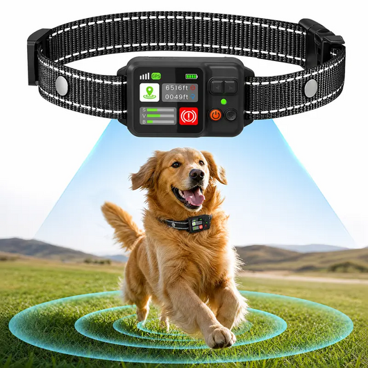 GPS Wireless Dog Fence & Training Collar