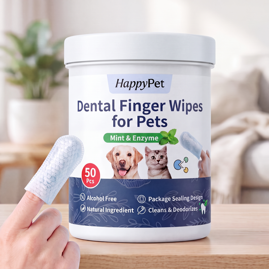 Pet Dental Finger Wipes